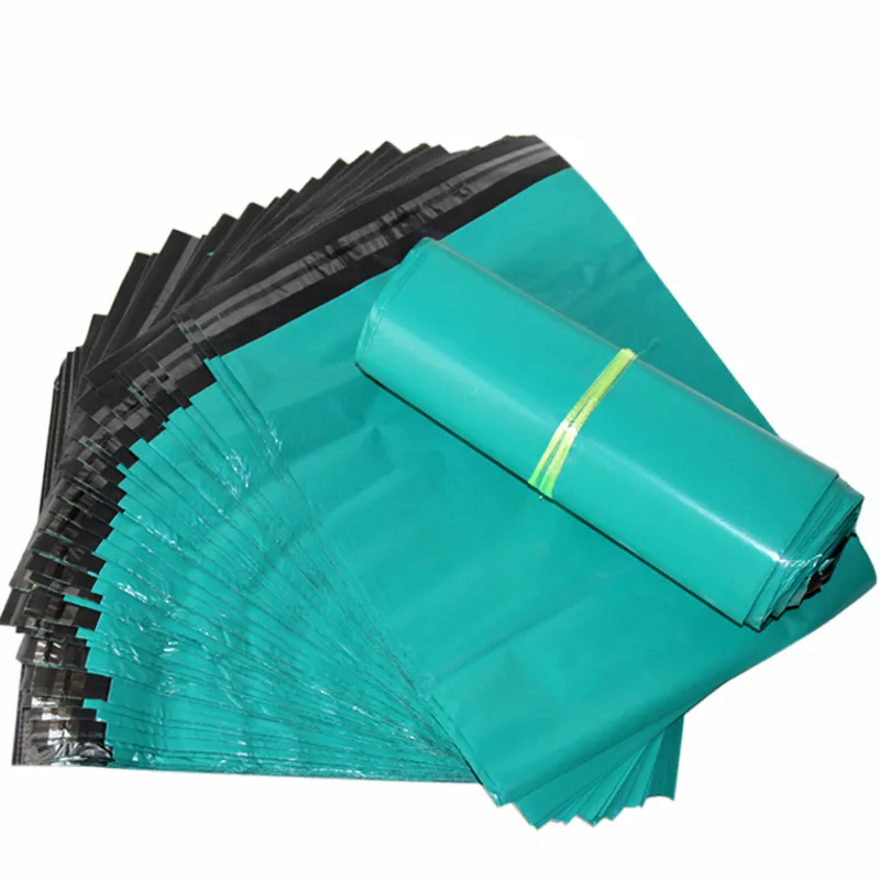 Plastic Courier Green Express Packaging Bags