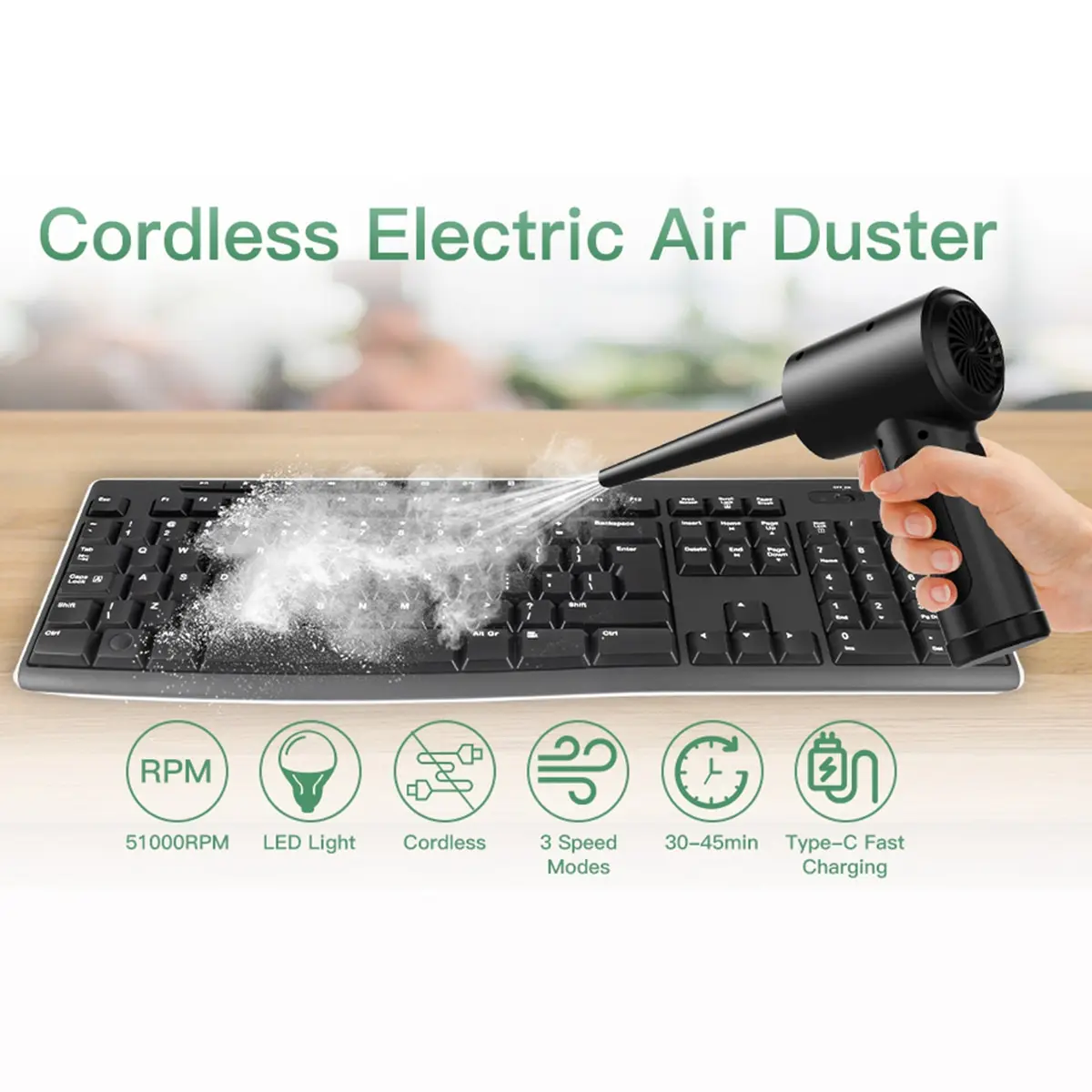 Compressed Air Duster for Computers
